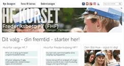 Desktop Screenshot of frberg-hf.dk